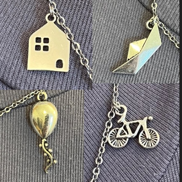 It by Stephen King Handmade Literature Necklace, Horror, Book Cover, Balloon - Picture 4 of 16